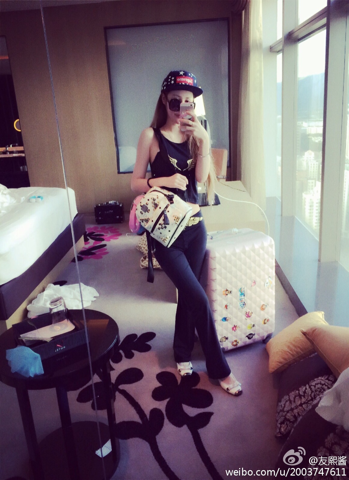 G罩美胸 火爆的辣子 友熙酱 微博自拍破解私密图片 3